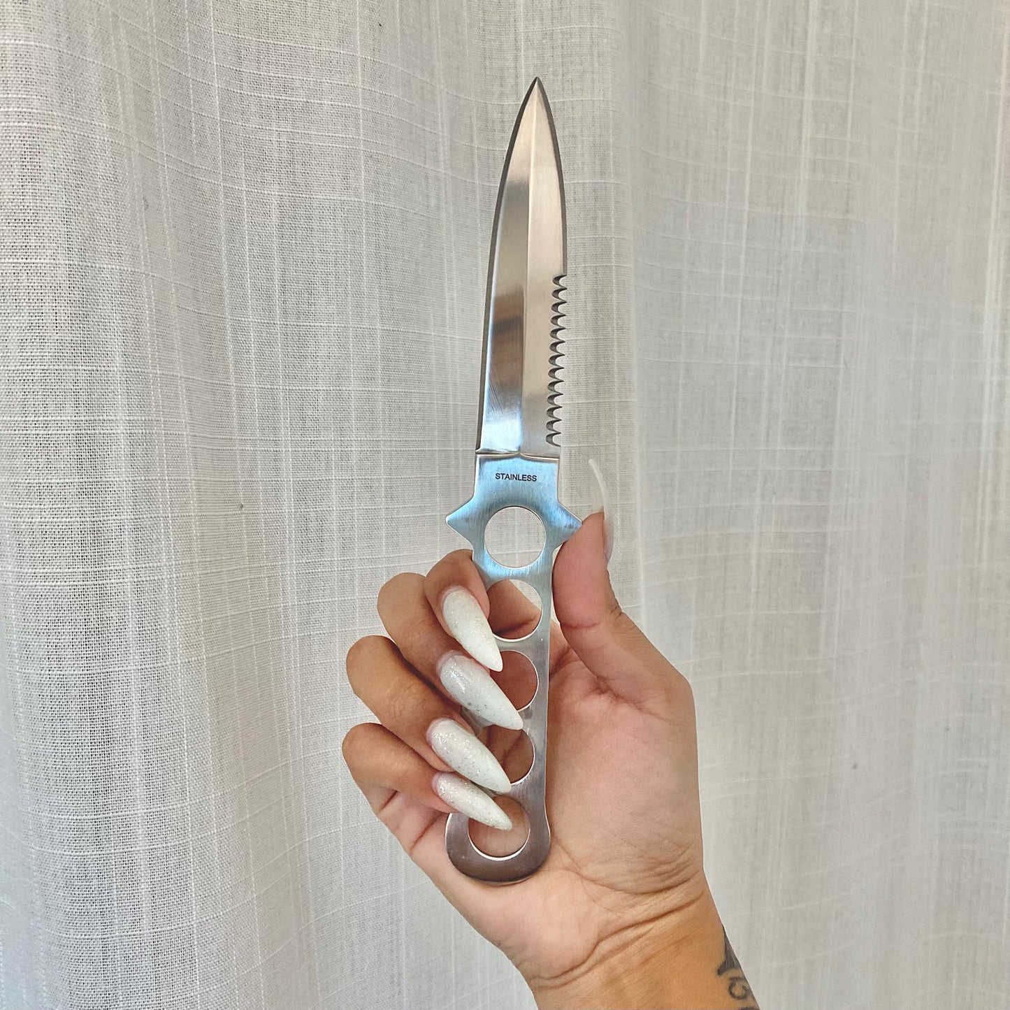 PRE-ORDER Thigh Highs Garter Belt Dagger