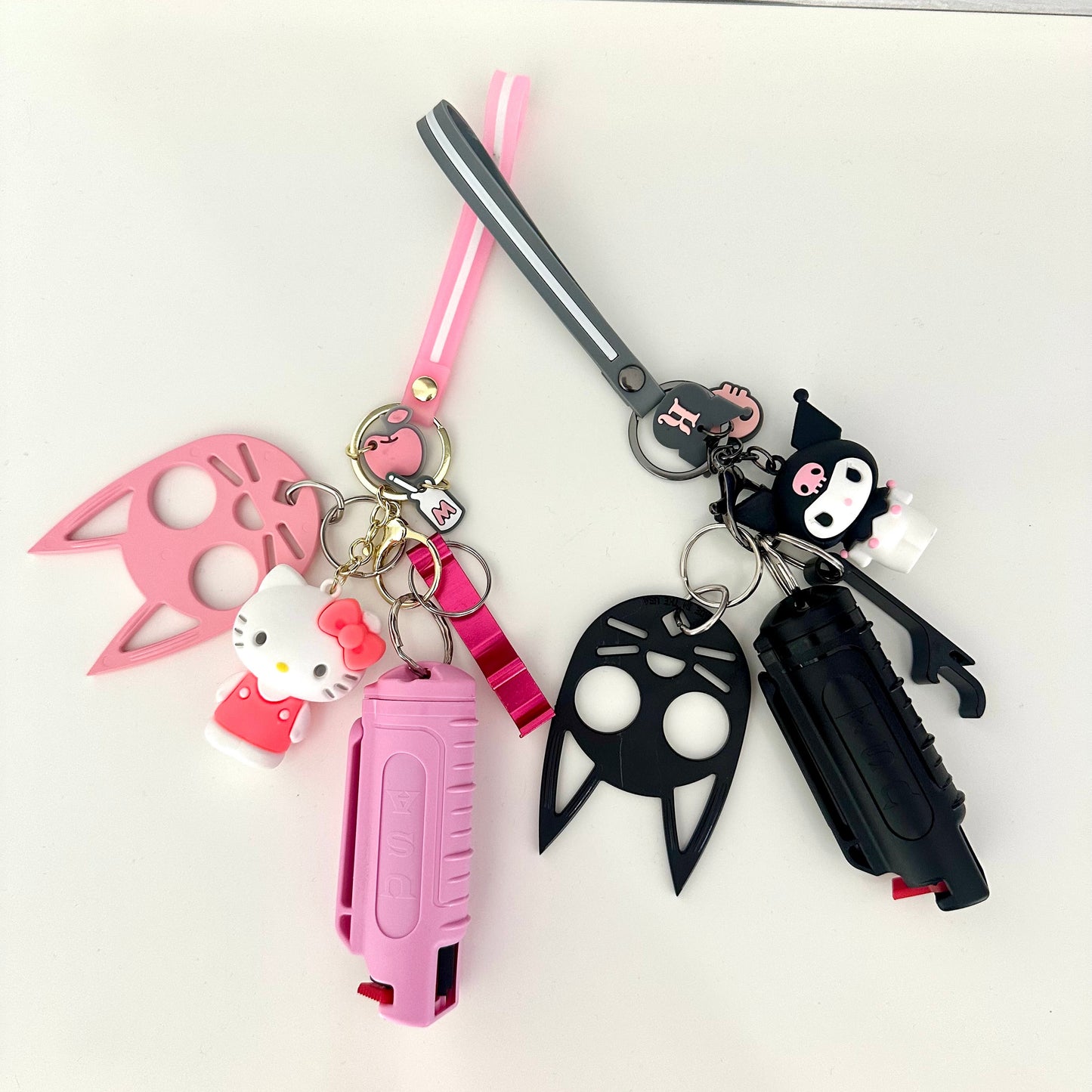 Hello Kitty Defense Keychain Set