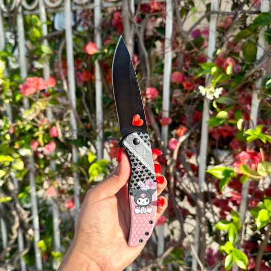 Kuromi Folding Knife